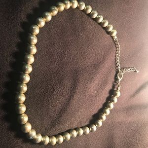 Gold colored necklace!